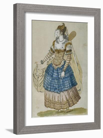 Winged Masquer-Inigo Jones-Framed Giclee Print