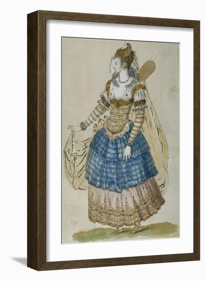 Winged Masquer-Inigo Jones-Framed Giclee Print