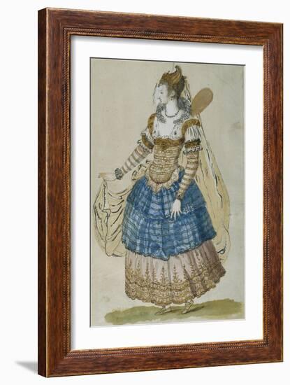 Winged Masquer-Inigo Jones-Framed Giclee Print