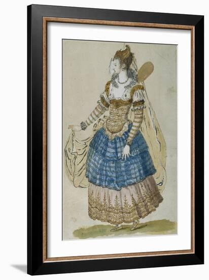 Winged Masquer-Inigo Jones-Framed Giclee Print