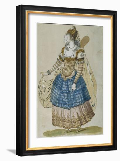 Winged Masquer-Inigo Jones-Framed Giclee Print