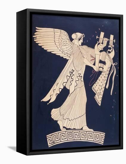 Winged Victory, Reproduction of Painting from Greek Vase, 5th Century BC-null-Framed Premier Image Canvas