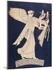 Winged Victory, Reproduction of Painting from Greek Vase, 5th Century BC-null-Mounted Giclee Print