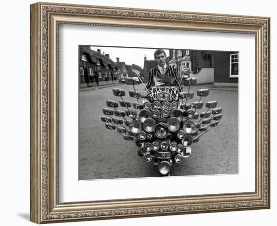 Wingmirrors-null-Framed Art Print