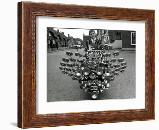 Wingmirrors-null-Framed Art Print