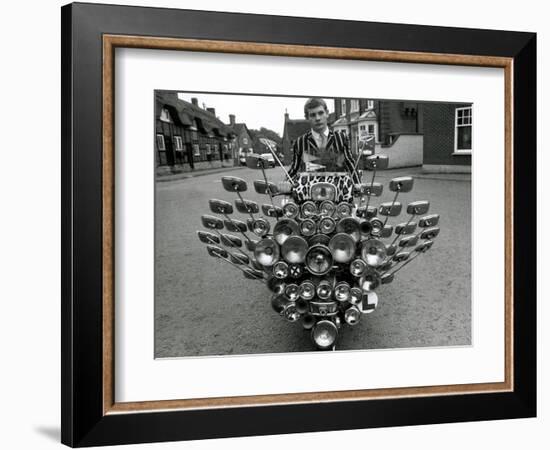 Wingmirrors-null-Framed Art Print