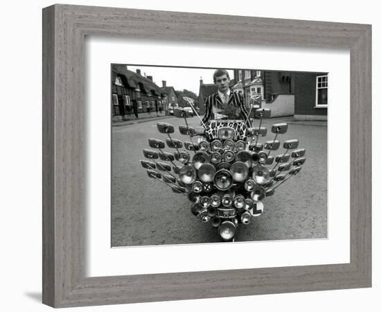 Wingmirrors-null-Framed Art Print