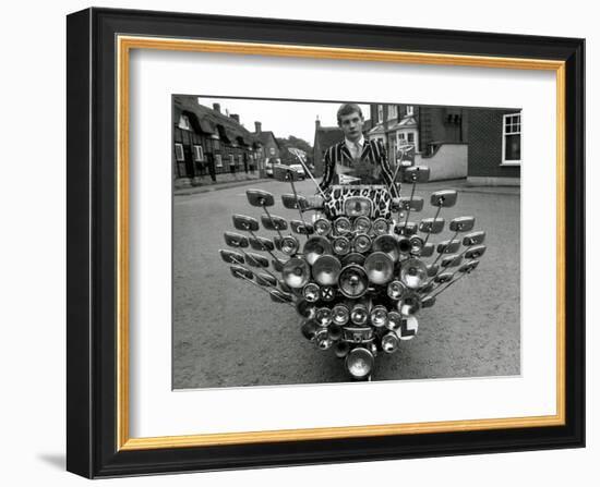 Wingmirrors-null-Framed Art Print