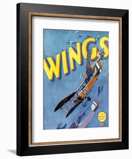 Wings, 1927, Directed by William A. Wellman-null-Framed Giclee Print