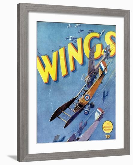 Wings, 1927, Directed by William A. Wellman-null-Framed Giclee Print