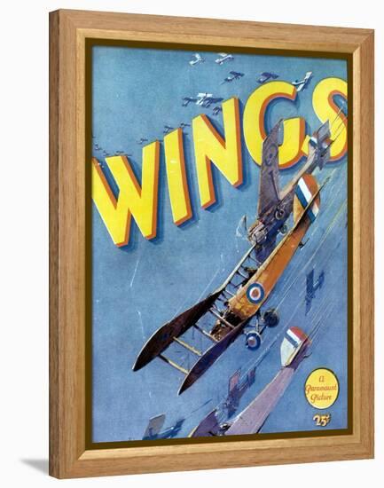 Wings, 1927, Directed by William A. Wellman-null-Framed Premier Image Canvas