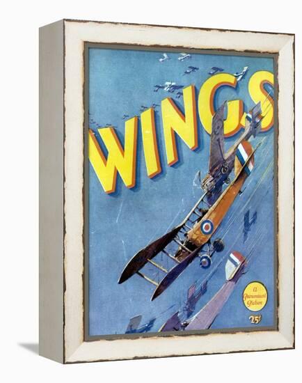 Wings, 1927, Directed by William A. Wellman-null-Framed Premier Image Canvas