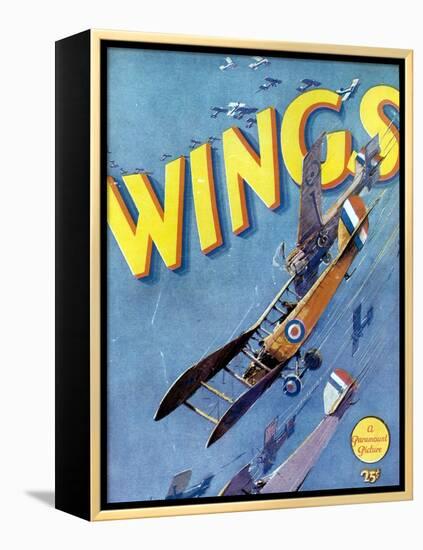 Wings, 1927, Directed by William A. Wellman-null-Framed Premier Image Canvas