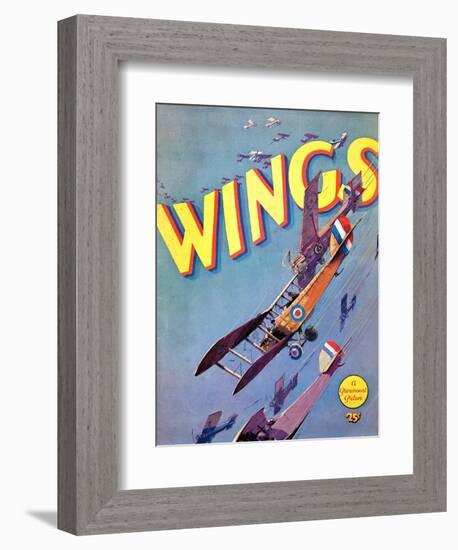 Wings, 1927-null-Framed Art Print