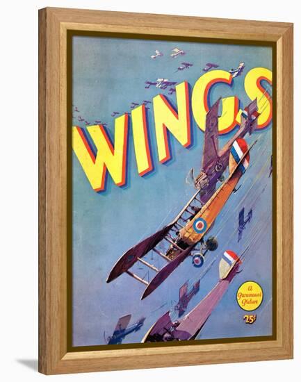 Wings, 1927-null-Framed Stretched Canvas