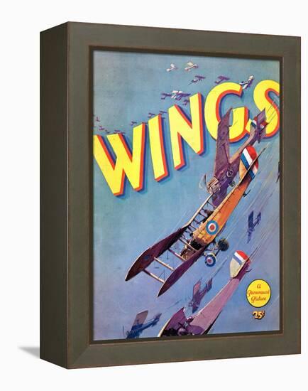 Wings, 1927-null-Framed Stretched Canvas