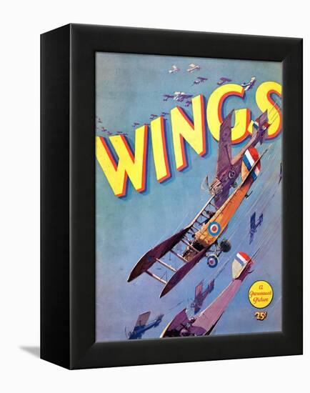 Wings, 1927-null-Framed Stretched Canvas