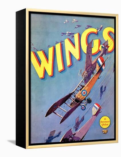 Wings, 1927-null-Framed Stretched Canvas