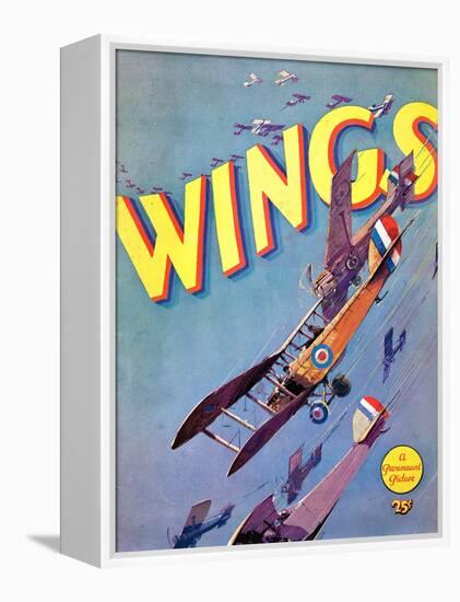 Wings, 1927-null-Framed Stretched Canvas