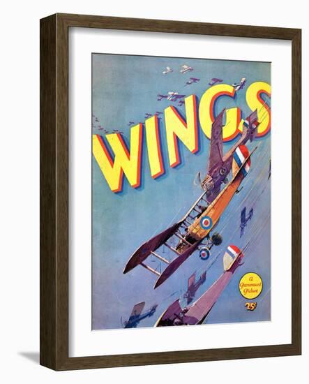 Wings, 1927-null-Framed Art Print