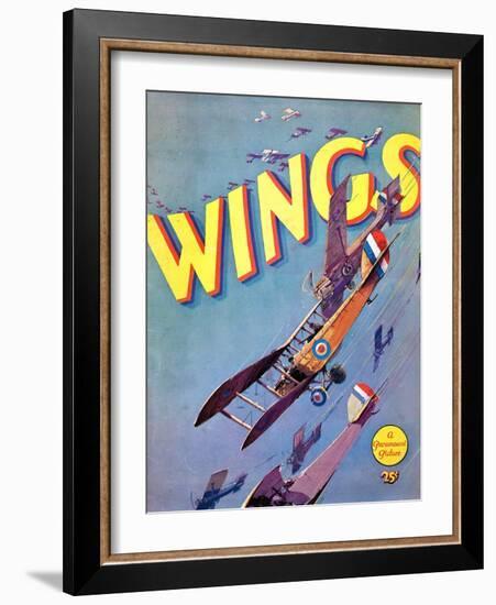 Wings, 1927-null-Framed Art Print