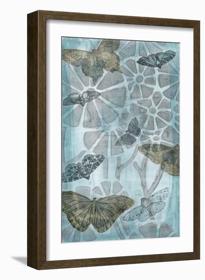 Wings and Petals I-Megan Meagher-Framed Art Print