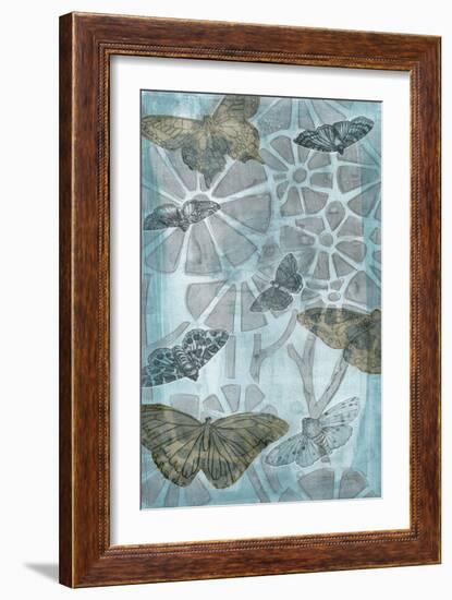 Wings and Petals I-Megan Meagher-Framed Art Print