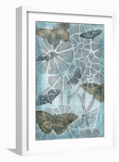 Wings and Petals I-Megan Meagher-Framed Art Print