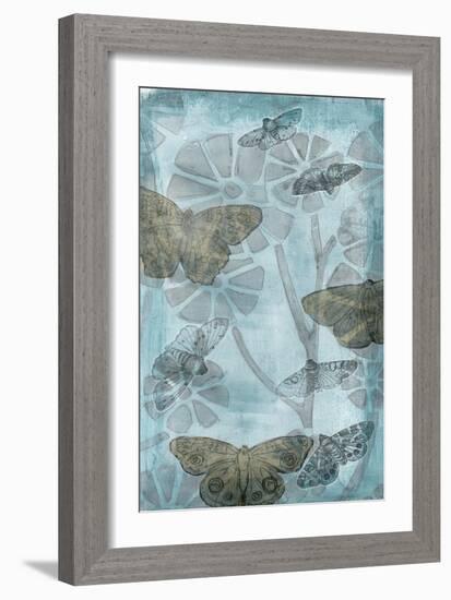 Wings and Petals II-Megan Meagher-Framed Art Print