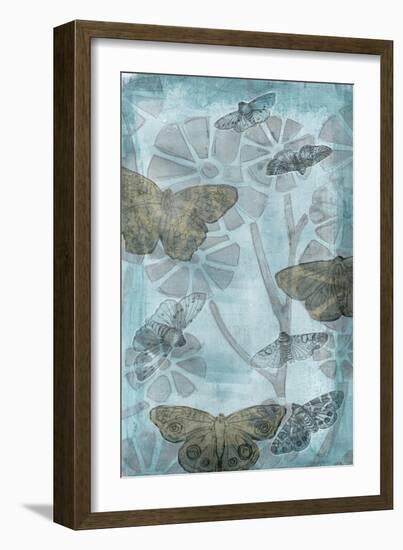 Wings and Petals II-Megan Meagher-Framed Art Print