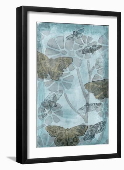 Wings and Petals II-Megan Meagher-Framed Art Print