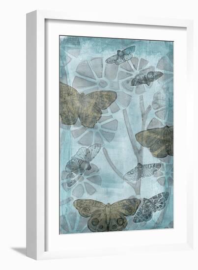 Wings and Petals II-Megan Meagher-Framed Art Print