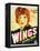 Wings, Clara Bow, 1927-null-Framed Stretched Canvas