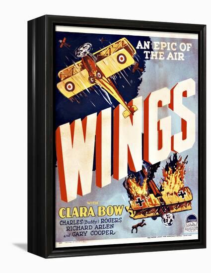 Wings Movie Poster-null-Framed Premier Image Canvas