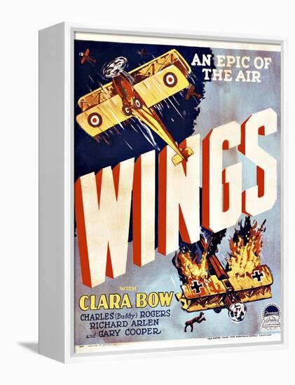 Wings Movie Poster-null-Framed Premier Image Canvas