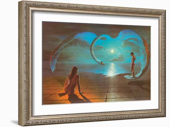 Wings of Love-S. Pearson-Framed Art Print