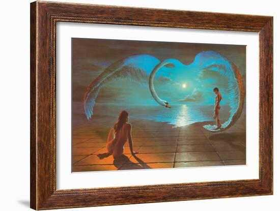 Wings of Love-S. Pearson-Framed Art Print