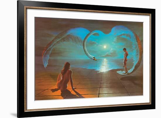 Wings of Love-S. Pearson-Framed Art Print