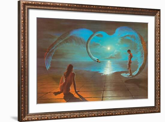 Wings of Love-S. Pearson-Framed Art Print