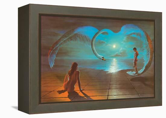 Wings of Love-S. Pearson-Framed Stretched Canvas