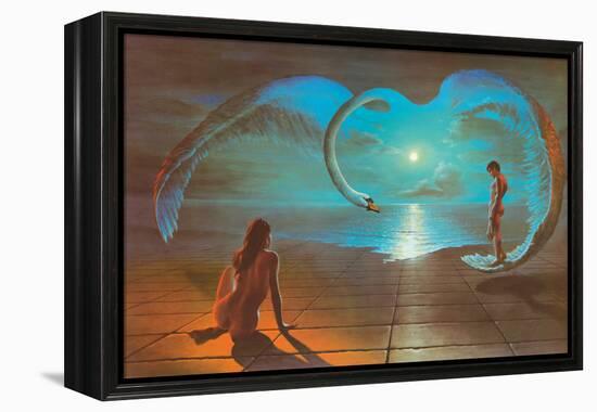 Wings of Love-S. Pearson-Framed Stretched Canvas