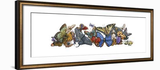 Wings of Splendor I-Wendy Russell-Framed Art Print