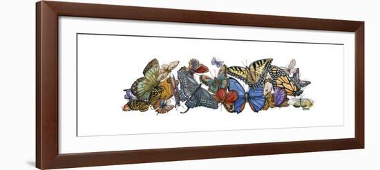 Wings of Splendor I-Wendy Russell-Framed Art Print