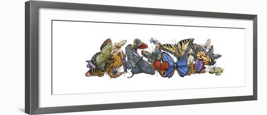 Wings of Splendor I-Wendy Russell-Framed Art Print