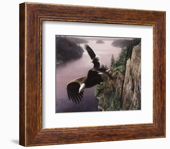 Wings Over the St. Croix-Kevin Daniel-Framed Art Print