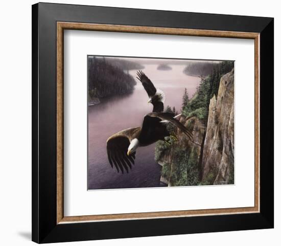 Wings Over the St. Croix-Kevin Daniel-Framed Art Print