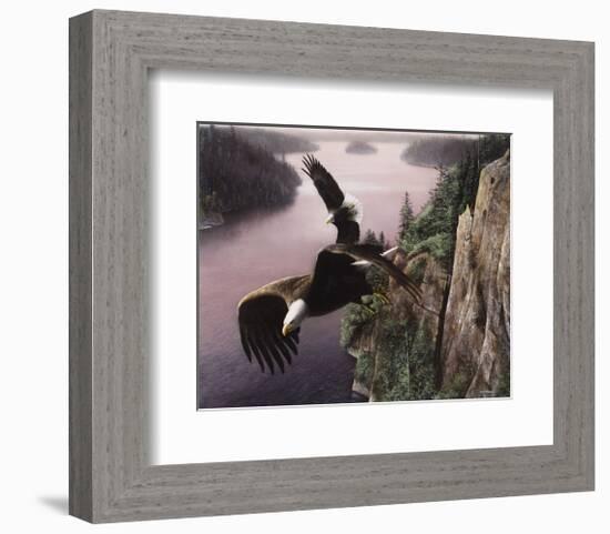 Wings Over the St. Croix-Kevin Daniel-Framed Art Print