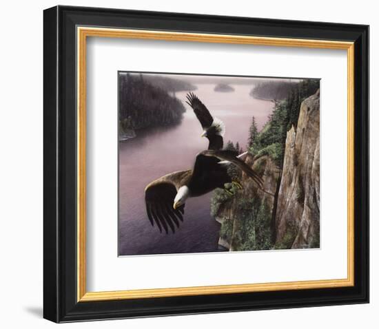Wings Over the St. Croix-Kevin Daniel-Framed Art Print