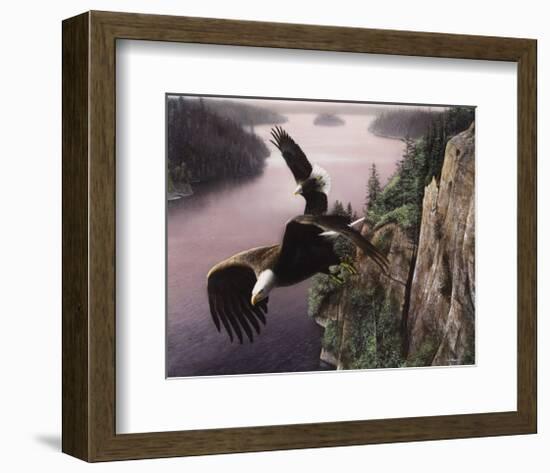 Wings Over the St. Croix-Kevin Daniel-Framed Art Print