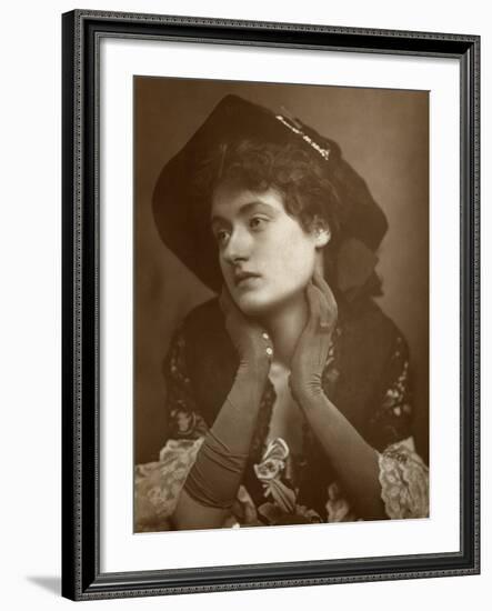 Winifred Emery, British Actress, 1883-null-Framed Photographic Print